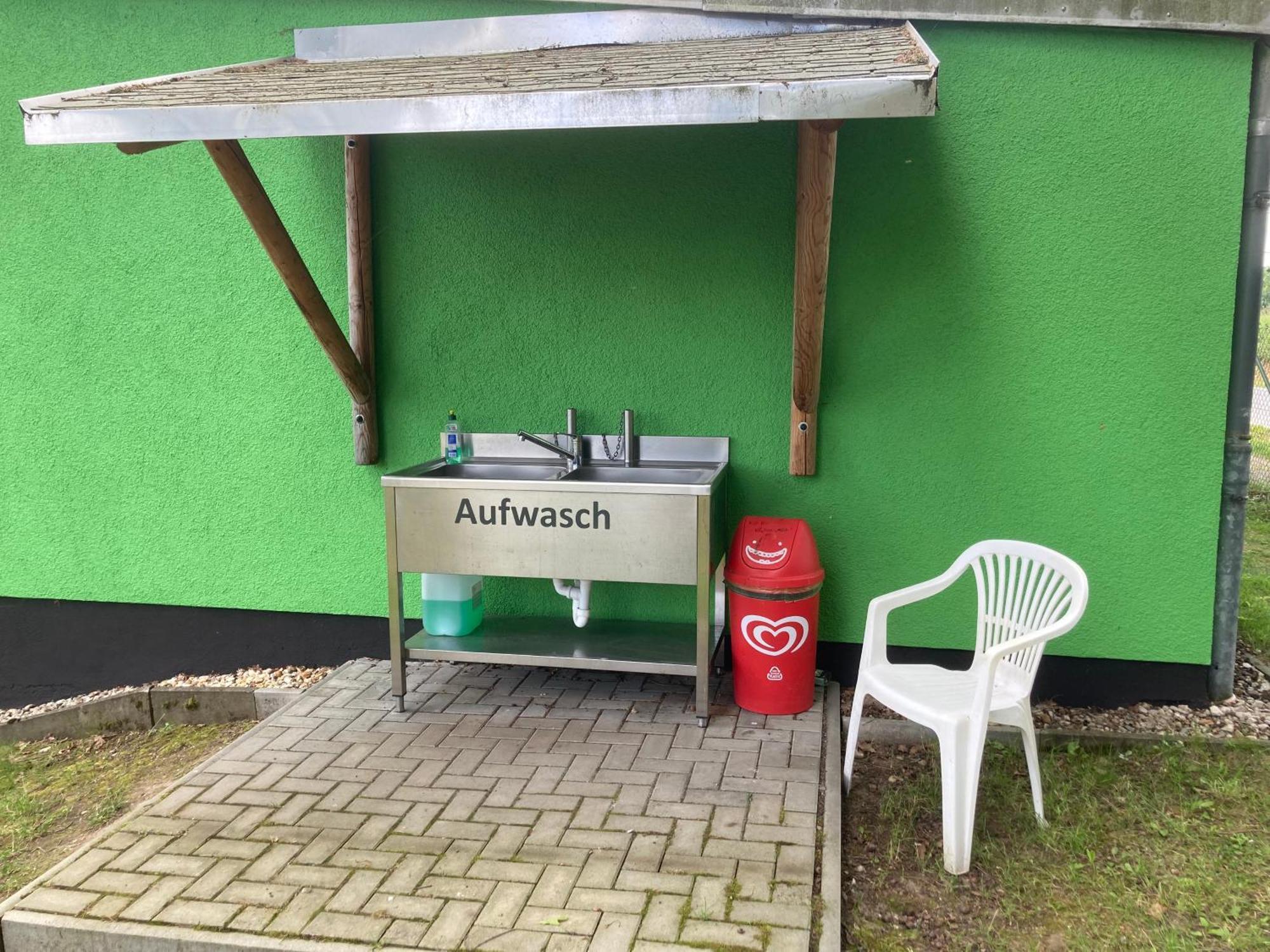 Campingfass Mit Panoramaterrasse Langenbernsdorf Kültér fotó