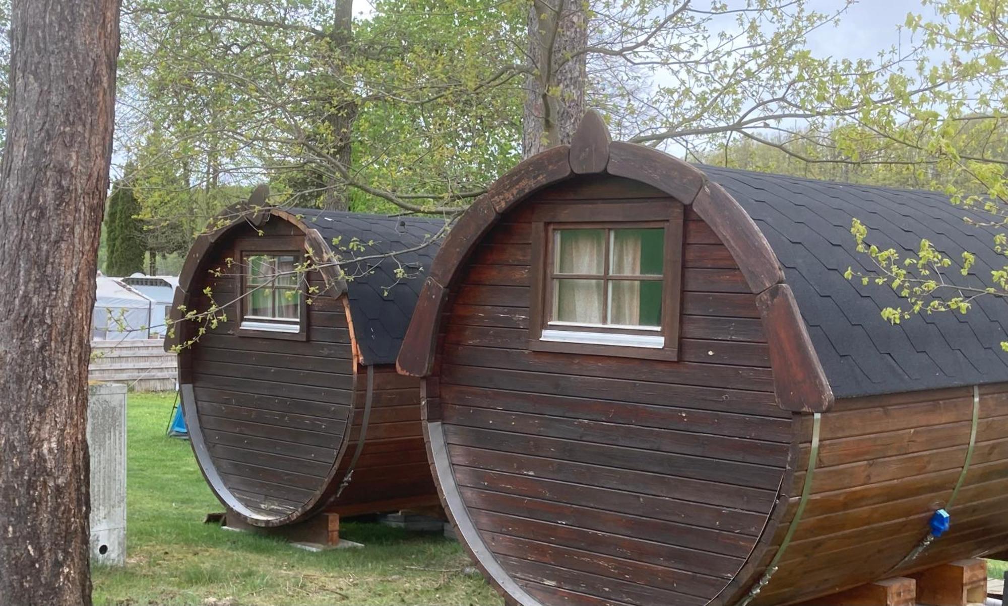 Campingfass Mit Panoramaterrasse Langenbernsdorf Kültér fotó